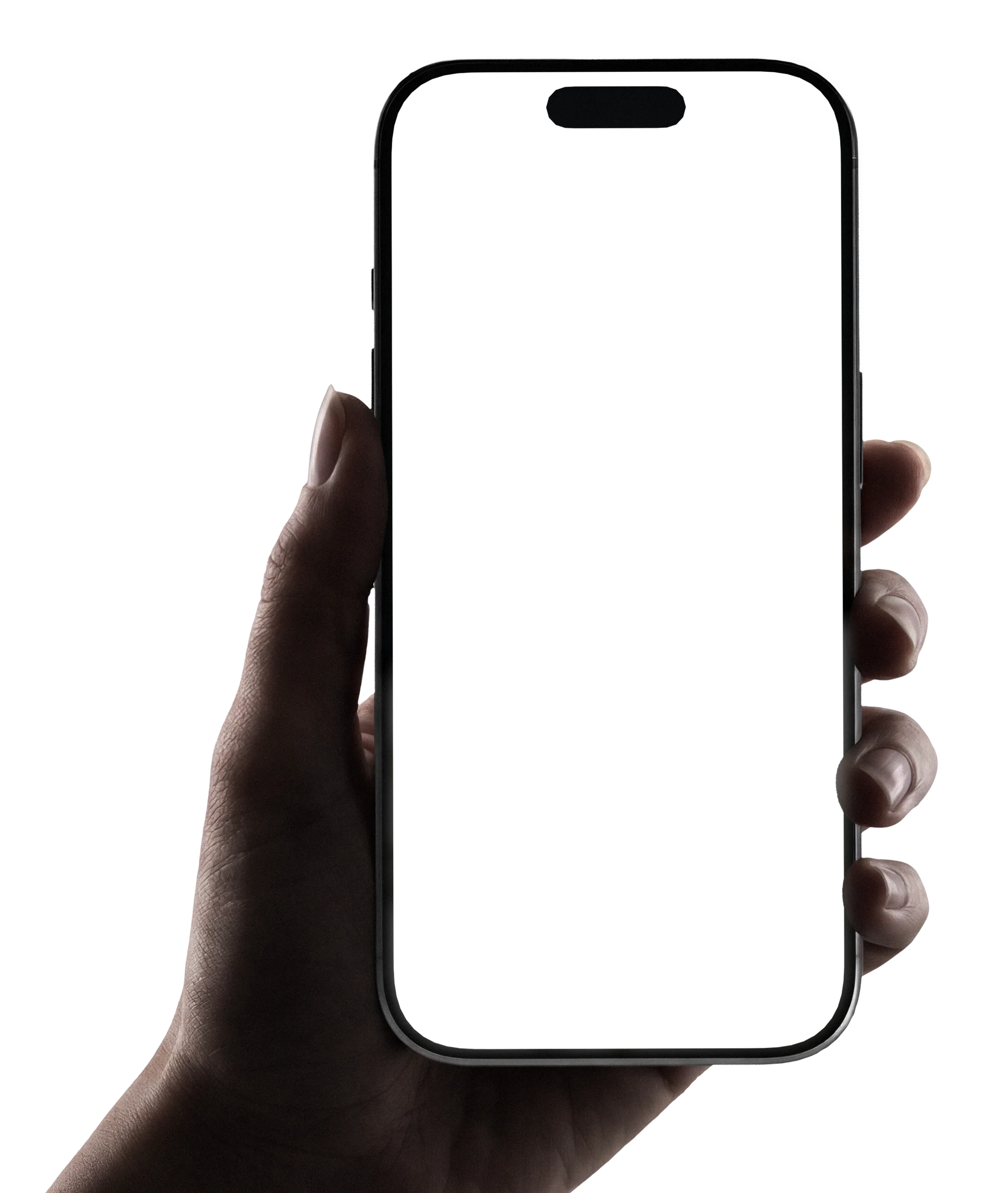 Aver app, held in hand
